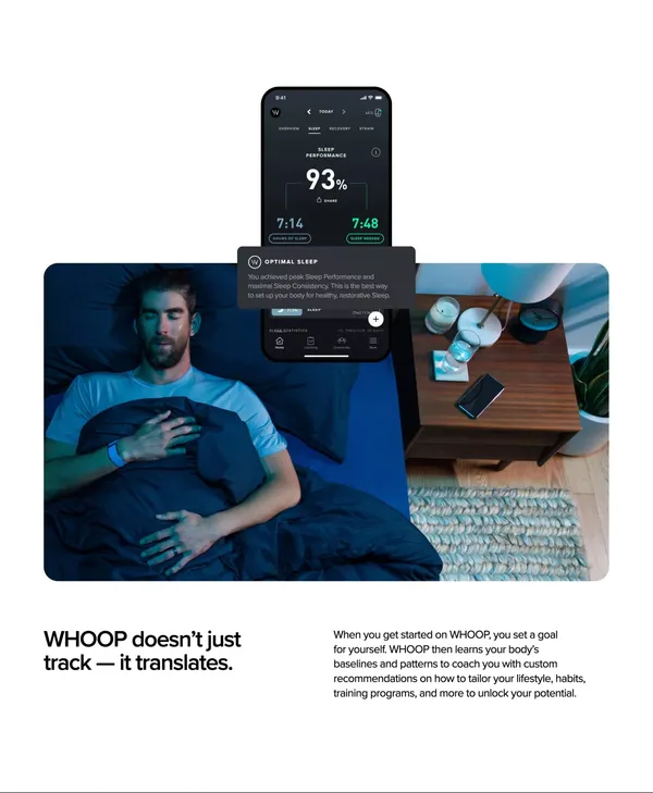WHOOP | Unlock Your Potential - Landing design inspiration