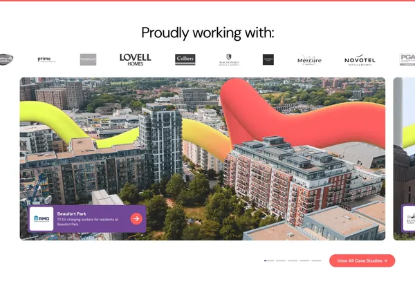 Roam Charging - Landing design inspiration