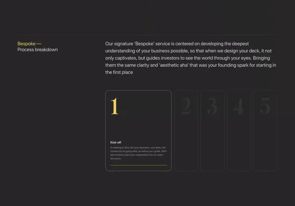 MetaDeck - Landing design inspiration
