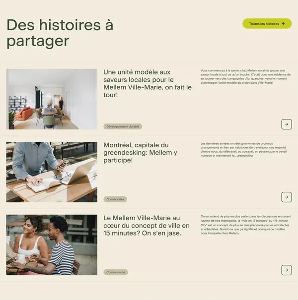 Complexes résidentiels et appartements neufs à louer - Landing design inspiration