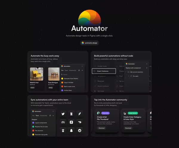 Diagram · Design tools from the future. - Landing design inspiration