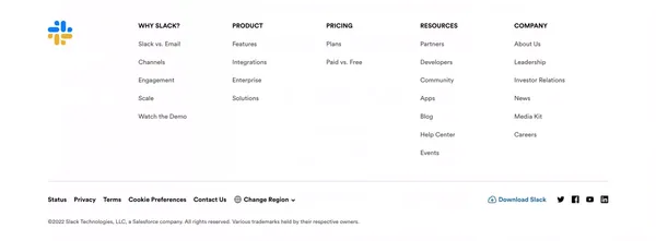 Slack is your digital HQ | Slack - Landing design inspiration