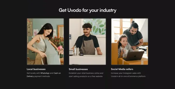 Uvodo - Landing design inspiration
