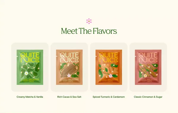 QUITE NICE | Gut-Friendliest Breakfast Oats with Gentle Fiber - Landing design inspiration