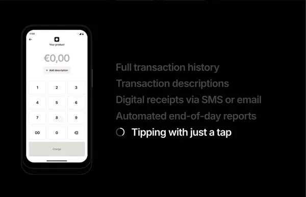 Tap - Fast, smart and affordable terminal by Mollie - Landing design inspiration