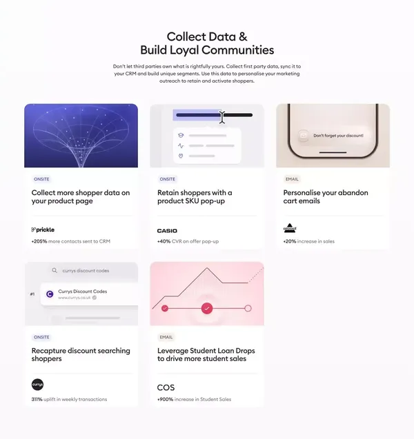 Gocertify | Reward Management Platform for Retailers - Landing design inspiration