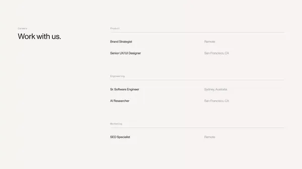 brand.ai | your brand OS - Landing design inspiration