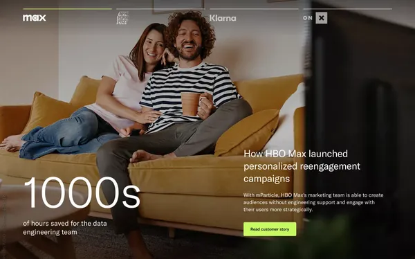 Customer Data Platform - Landing design inspiration