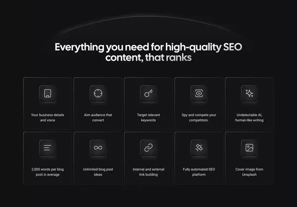 Satellitor: Launch SEO blogs on autopilot, that bring traffic - Landing design inspiration