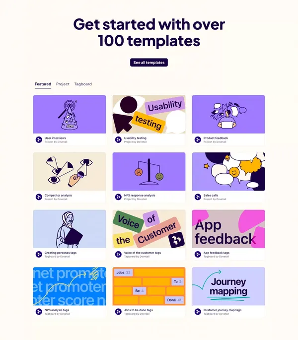 Community — Dovetail - Landing design inspiration