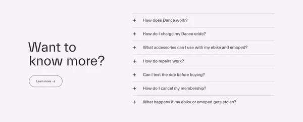 Home | Dance - Landing design inspiration
