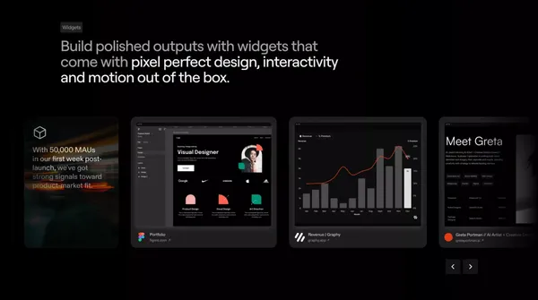 Chronicle: The AI Presentation Tool for Stories Worth Telling - Landing design inspiration