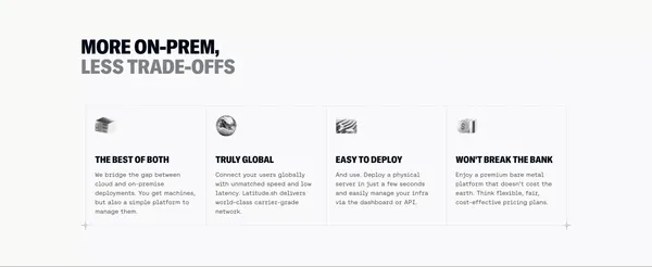 Latitude.sh | The global platform for bare metal - Latitude.sh - Landing design inspiration