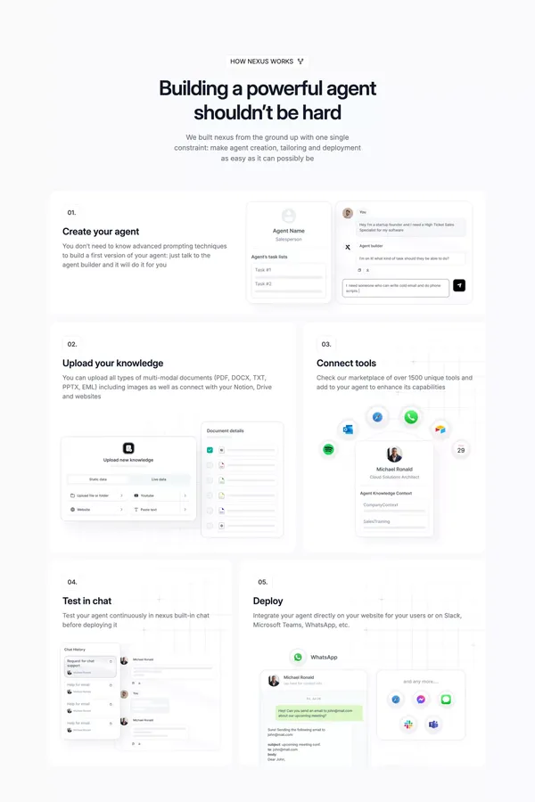 NexusGPT - Landing design inspiration
