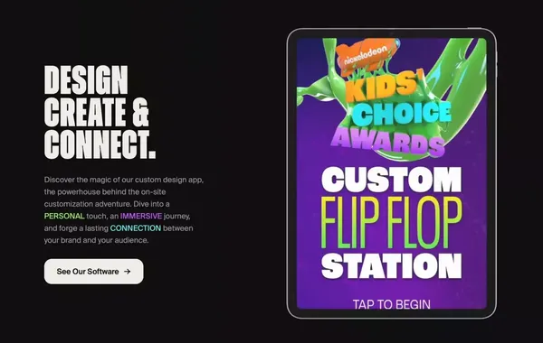 Family Industries Live - Live Printing Experts - Landing design inspiration