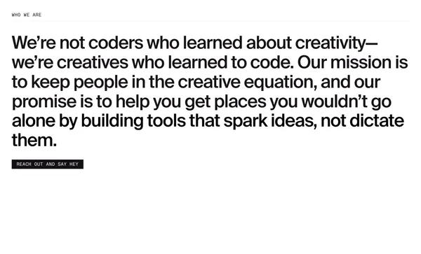 Springboards -  The Creative AI Tool for Agencies & Strategists - Landing design inspiration