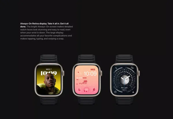 Apple Watch Series 8 - Apple - Landing design inspiration