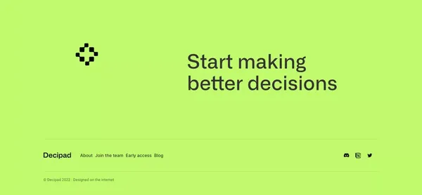 Decipad — Make sense of numbers - Landing design inspiration