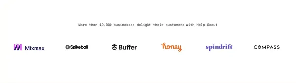 Help Scout: Shared Inbox, Help Center, & Live Chat Software - Landing design inspiration
