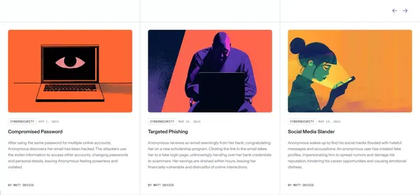 Dteckt | Your digital freedom secured - Landing design inspiration