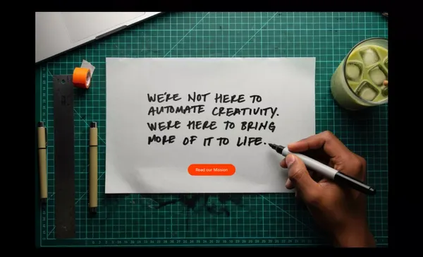 Visual Electric - Generate AI Images & Videos - Landing design inspiration