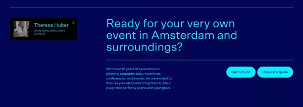 Canals and Windmills - Portfolio design inspiration