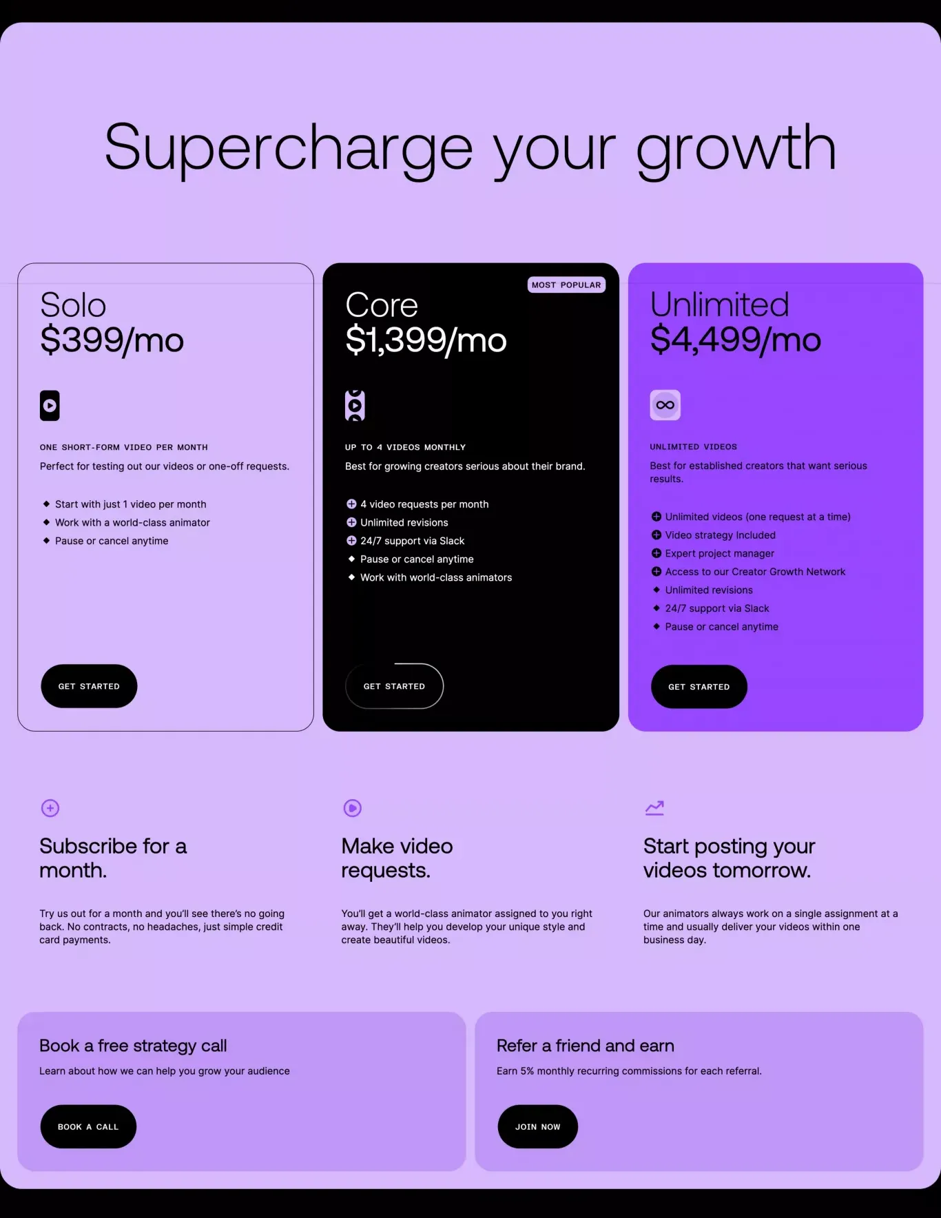 Pricing