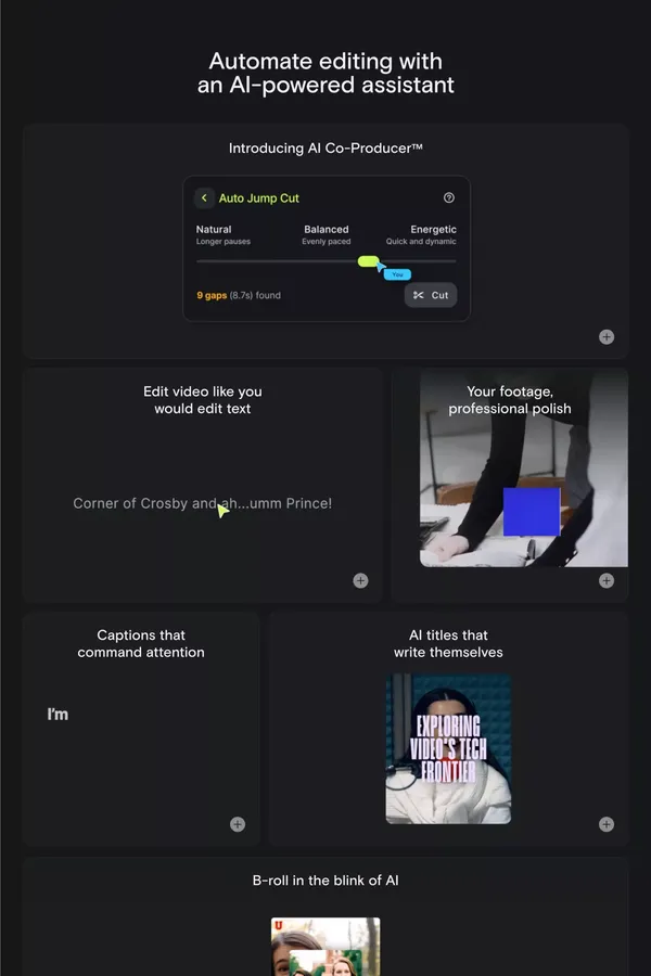 Capsule - Landing design inspiration