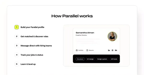 Find your life's work. - Landing design inspiration