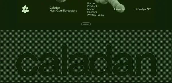 Caladan Bio - Landing design inspiration