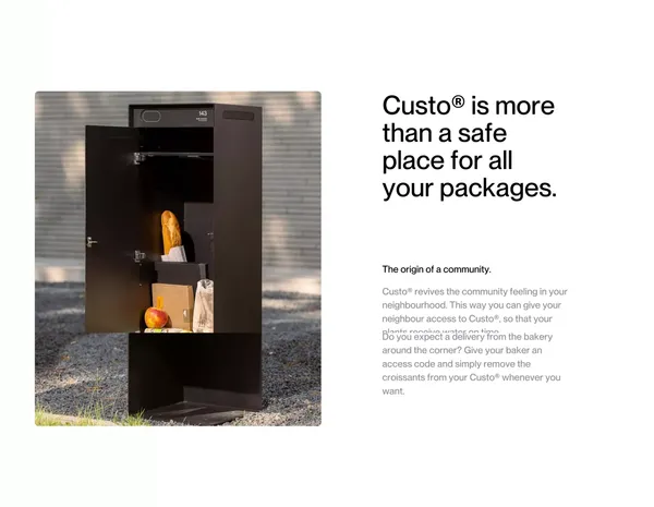 Custo - About - About Us  design inspiration