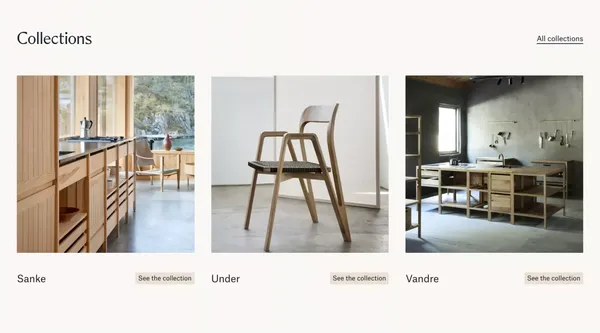 Skreddersydd kjøkken og interiør. Norsk håndverk siden 1930. - Landing design inspiration