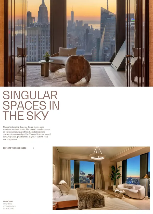 53 West 53 | Iconic Manhattan Condominiums With a View - Portfolio design inspiration