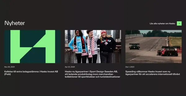 Hasko - En väg mot 10&20 - Landing design inspiration