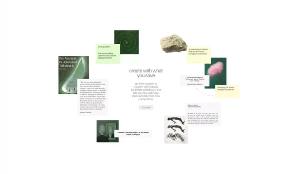 Sublime — A second brain with a soul - Landing design inspiration