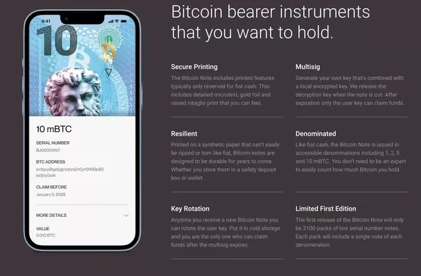 Offline Cash - Landing design inspiration