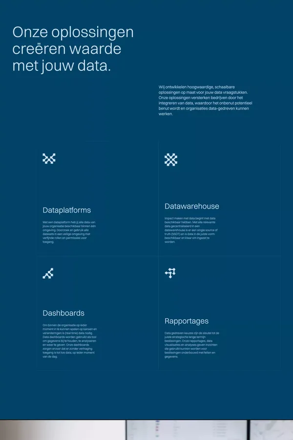 Data Partner - Samen brengen we data tot leven | Stofloos - Portfolio design inspiration