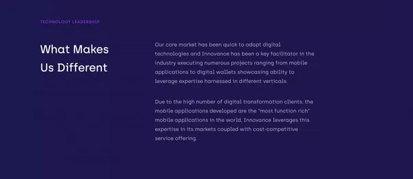 Homepage - Innovance - Landing design inspiration