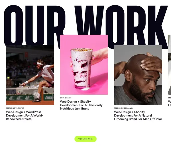 Acquired Aesthetic® – ACQ AEST™ | Impactful Web Experiences - Landing design inspiration