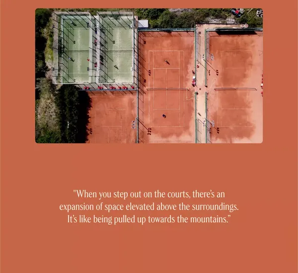 Sóller Tennis Club - Landing design inspiration