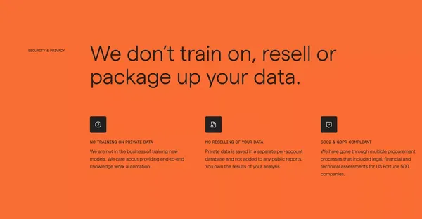 FifthRow – Consulting as Software - Landing design inspiration
