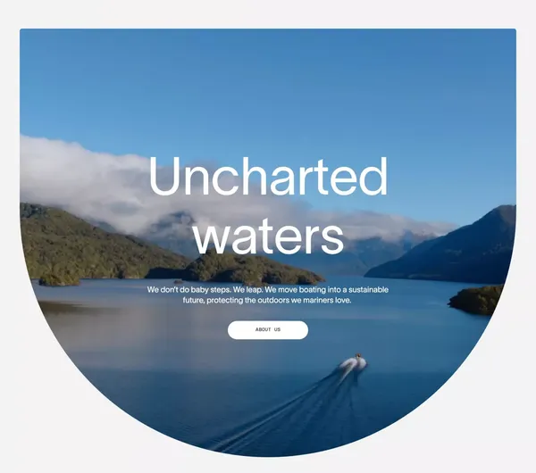 Propel — electric inboard and outboard motors - Landing design inspiration