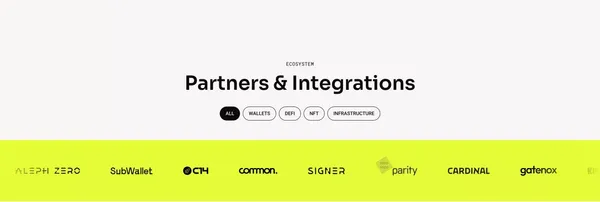AZERO.ID – Domain Service on Aleph Zero - Landing design inspiration