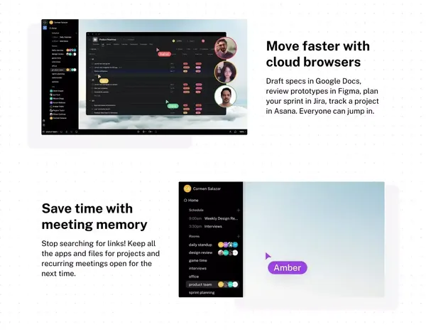 Switchboard | Collaboration space for remote work - Landing design inspiration