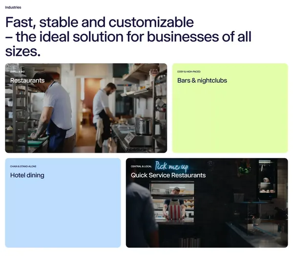 Munu - Bring the future to the table - Landing design inspiration