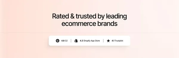 The AI Customer Experience Platform for Ecommerce | Gorgias - Landing design inspiration