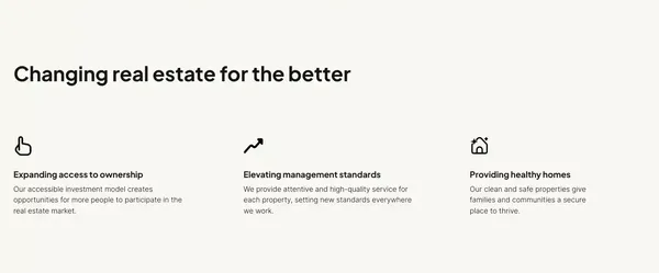 Landa | Invest in real estate for as little as $5 - Landing design inspiration