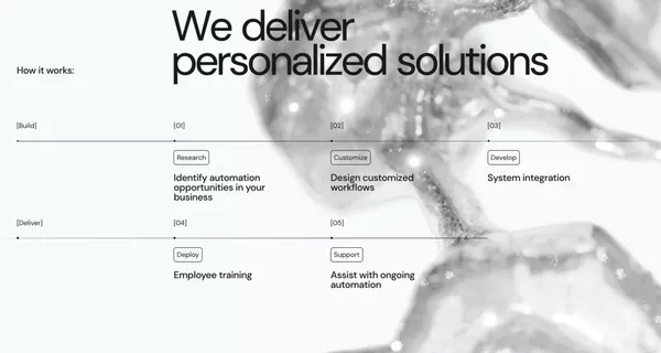 HYVE.SYSTEMS — We use AI to build Interoperable systems. - Landing design inspiration