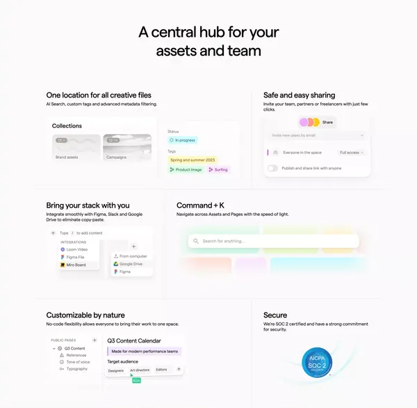 Focal – Ship high-performing creatives 10x faster - Landing design inspiration