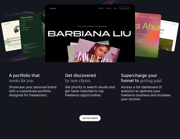 Freelance Marketplace: Commission-Free | Contra - Landing design inspiration